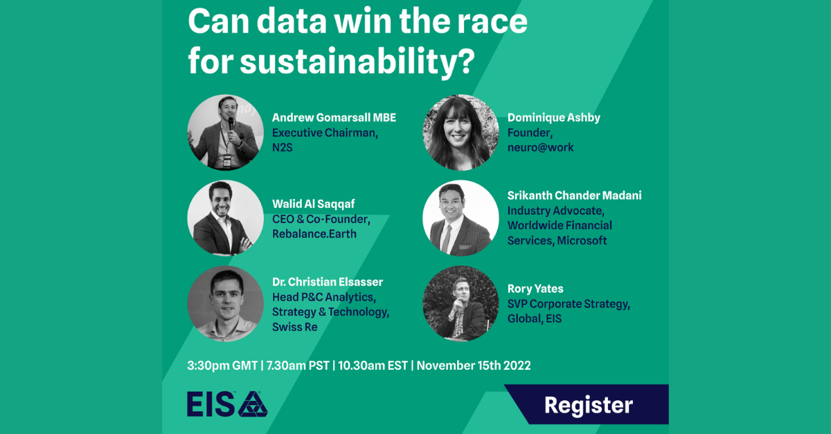 Can Data Win the Race for Sustainability